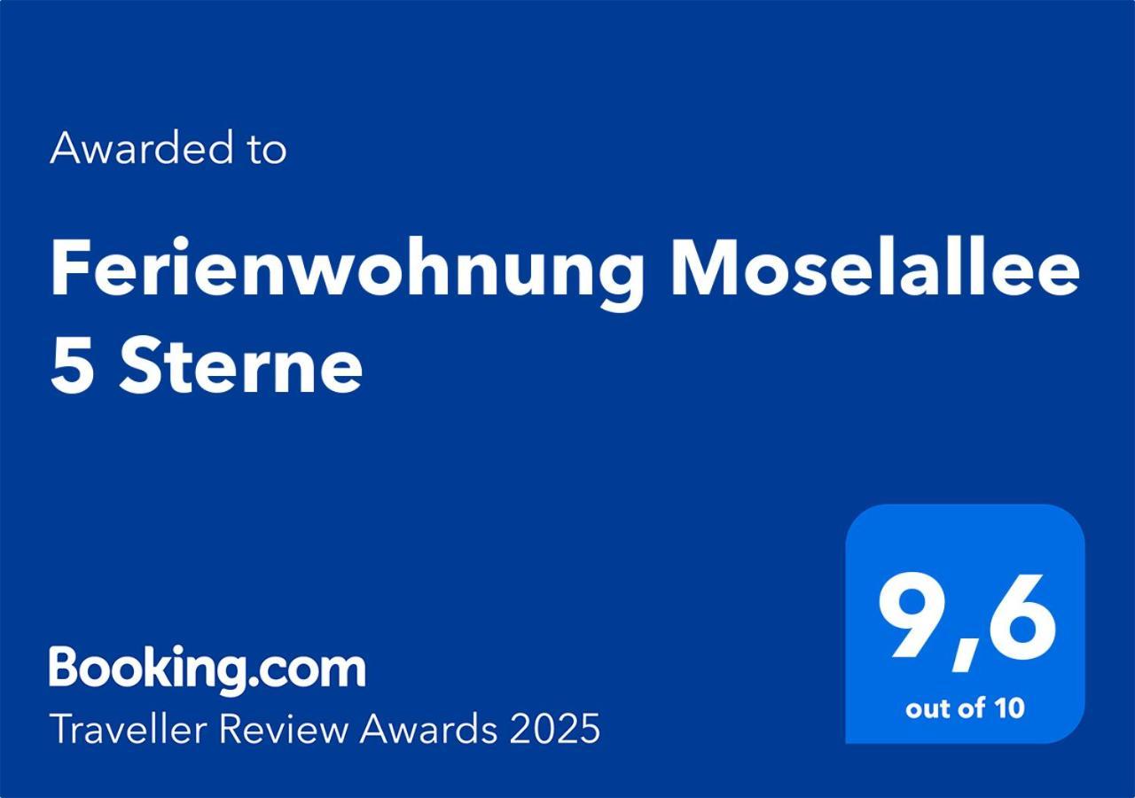 Ferienwohnung Moselallee 5 Sterne Moselkern Zewnętrze zdjęcie